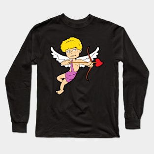 Valentine's Day Cupid Long Sleeve T-Shirt